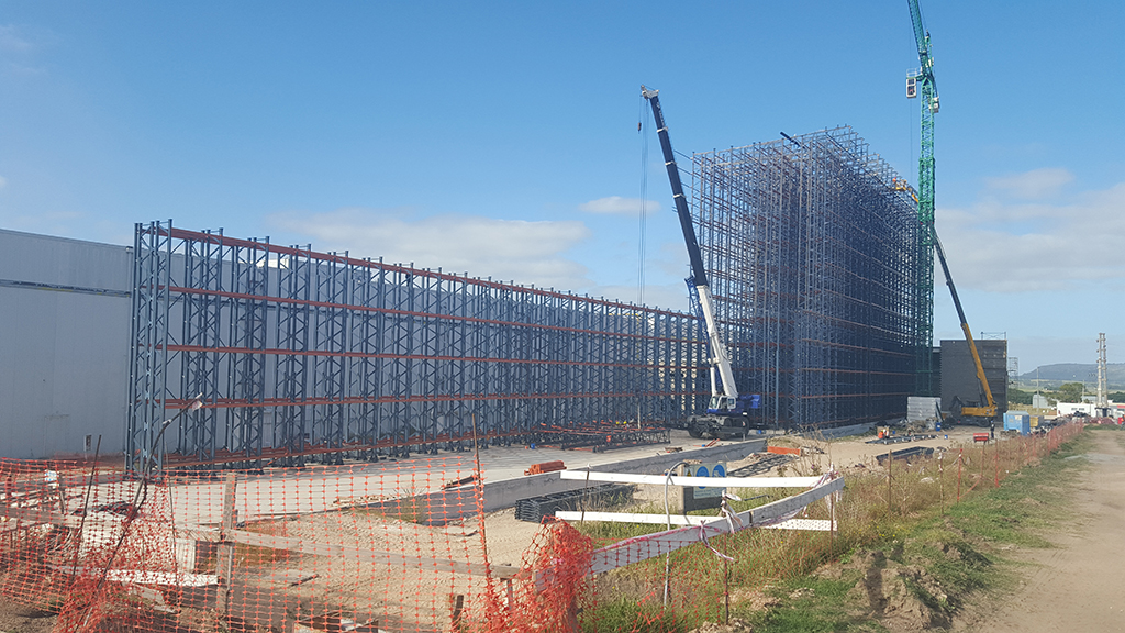 New additional Coldstore currently under construction in South America.